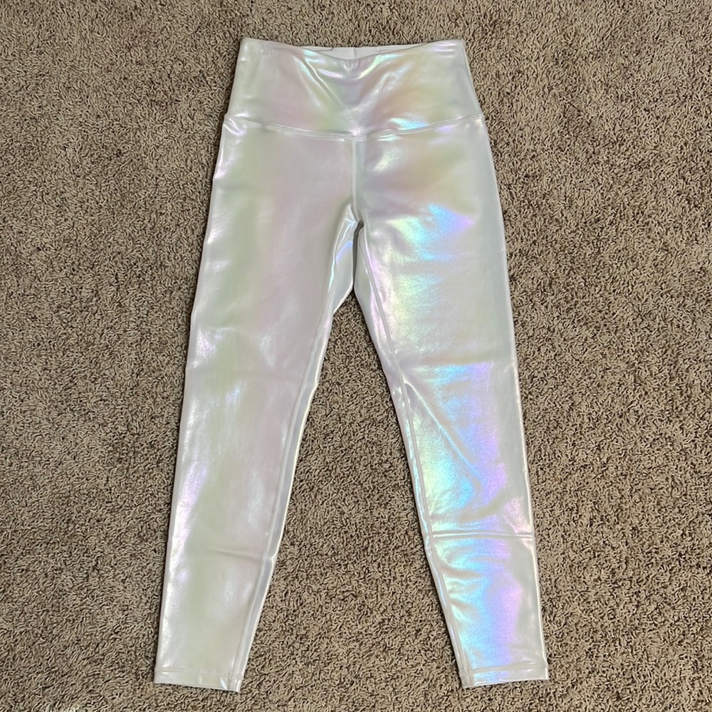 Zyia Active White Unicorn Luxe 7/8 Leggings (4)